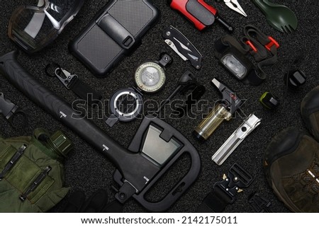 A set of items that are worn every day, useful in random or crisis events.