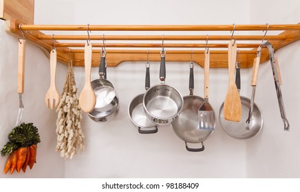 set of kitchen tools
