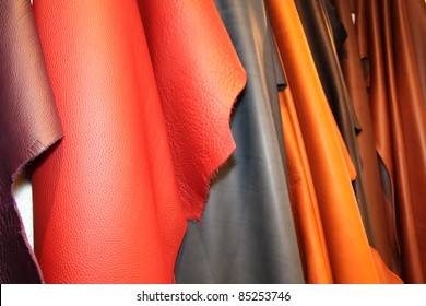 Set of  leather