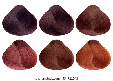 Hair Color Swatches Images Stock Photos Vectors Shutterstock