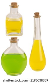 Set of magic potion bottle isolated on a white background. Cut out. - Shutterstock ID 2196038839