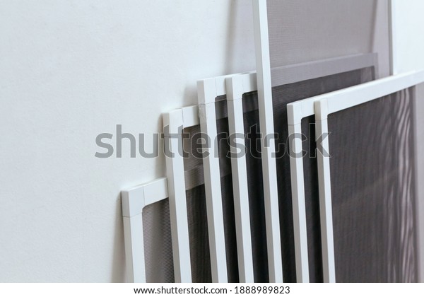 Set Mosquito Net Frames Pvc Windows Stock Photo 1888989823 | Shutterstock