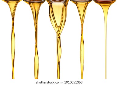 set of natural Olive oil golden oil flow
natural flow of oil, vegetable oil, peanut sunflower sesame oils - Shutterstock ID 1910051368