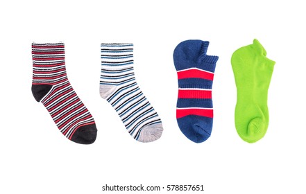 Set New Socks Isolated On White Stock Photo 578857651 | Shutterstock