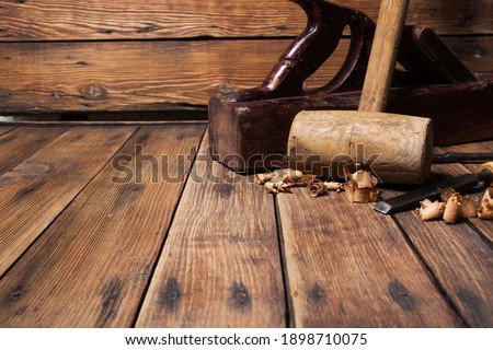 
 set of old carpenter tools
