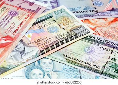 Set Philippine Peso Stock Photo 668382250 | Shutterstock