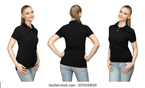 Black Polo Shirt Images Stock Photos Vectors Shutterstock