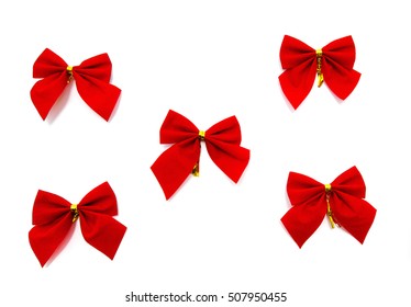 Bows Set Isolated On Transparent Background Stock Vector (Royalty Free ...