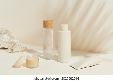 Set Of Skin Care Package Design Resource