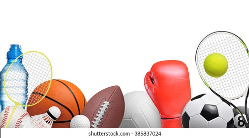 Sports Equipment Physical Education Stock Vector (royalty Free 