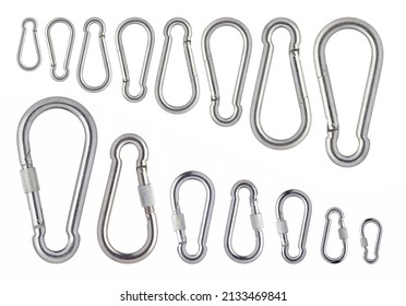 Set Stainless Steel Carabiner Oval. Quick Link Connector Rigging Hardware Heavy Duty Stainless. Screwlock Quick Link Lock. Ring Hook Chain Rope Connector Buckle Locked Hook.