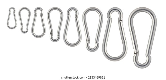 Set Stainless Steel Carabiner Oval. Quick Link Connector Rigging Hardware Heavy Duty Stainless. Screwlock Quick Link Lock. Ring Hook Chain Rope Connector Buckle Locked Hook.