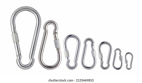 Set Stainless Steel Carabiner Oval. Quick Link Connector Rigging Hardware Heavy Duty Stainless. Screwlock Quick Link Lock. Ring Hook Chain Rope Connector Buckle Locked Hook.