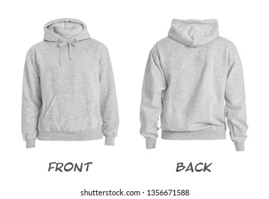 2,423 Grey Hoodie Front Back Images, Stock Photos & Vectors | Shutterstock