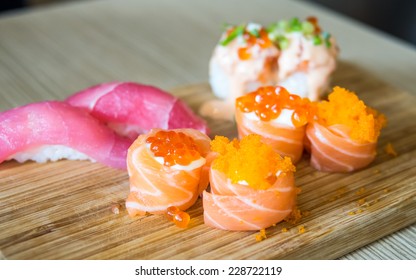 Set of sushi