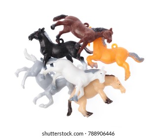 Set Toys Horse Made Plastic Isolated Stock Photo 788906446 | Shutterstock