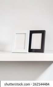 Set Of Two Small Photo Frames