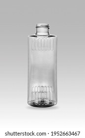 Set of vector blank templates of empty and clean white plastic containers: bottles with spray, dispenser and dropper, cream jar, tube. Realistic 3d mock-up of cosmetic package.