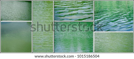 set of water texture