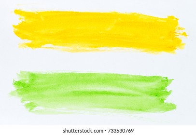 Abstract Watercolor Brush Strokes Painted Background Stock Vector ...