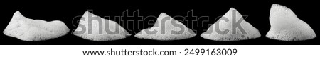 set white foam soap bubble, shampoo isolated on a black background. concept of suds texture, foam bubble in a bathtub. shaving cream gel, bath lather