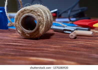 A set of working tools for doing household chores