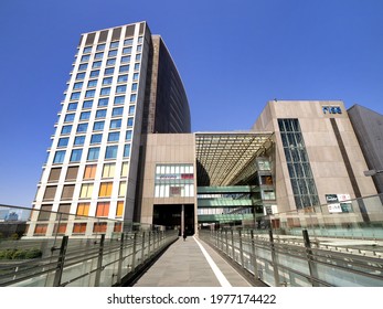 Setagaya-ku, Tokyo, Japan-April 20, 2021: Futako Tamagawa Rise. It Is A Complex Facility Adjacent To Futakotamagawa Station.