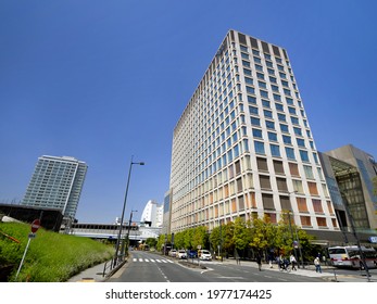 Setagaya-ku, Tokyo, Japan-April 20, 2021: Futako Tamagawa Rise. It Is A Complex Facility Adjacent To Futakotamagawa Station.