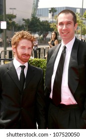 Seth Green And Matthew Senreich  At The 60th Primetime Creative Arts Emmy Awards Red Carpet. Nokia Live Theater, Los Angeles, CA. 09-13-08