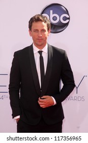 Seth Meyers At The 2012 Primetime Emmy Awards Arrivals, Nokia Theater, Los Angeles, CA 09-23-12