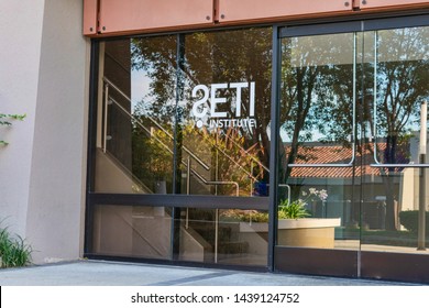 SETI Institute Sign And Logo Near Company In Silicon Valley - Mountain View, California, USA - June 29, 2019