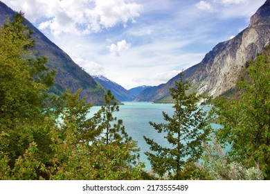 Seton Lake In Lillooet, British Columbia