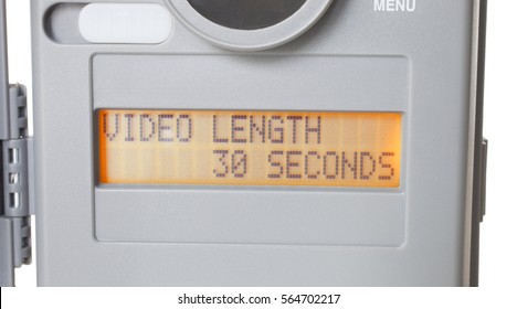 Setting On A Security Camera That Determines Length Of The Video Captured