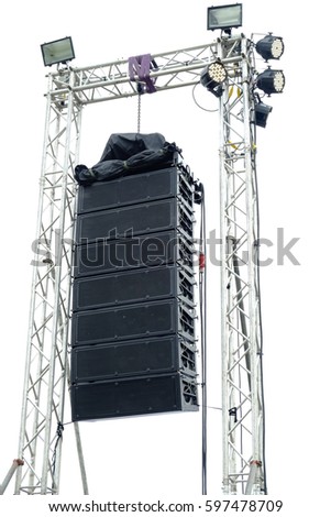 Sound reinforcement at a party