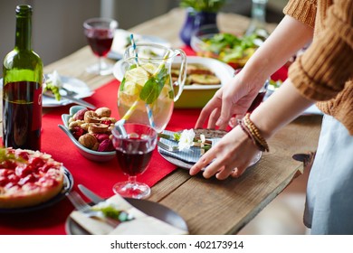 Setting The Table For Spring Dinner