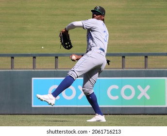 Seuly Matias right fielder with the Kansas City Royals at Slt River Fields in Scottsdale,AZUSA Oct. 20,21.