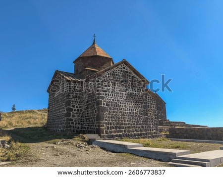 Sevanavank Monastery on the shote of Lake Sevan in Armenia
