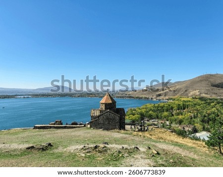 Sevanavank Monastery on the shote of Lake Sevan in Armenia