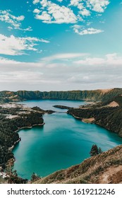 Seven City Lagoon, also know as Lagoa das Sete Cidades is the conjunction of two different lakes separated by a little road in the Island of Azores (Açores) Portugal