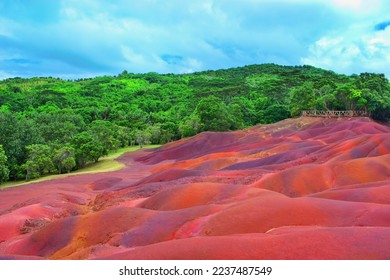 Seven colored Earth, Black River Gorges National Park, Mauritius
