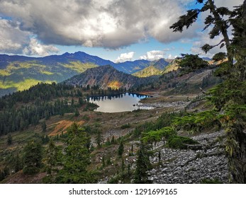 Seven Lakes Basin On The High Divide Loop, Olympic Peninsula, Washington State, USA.