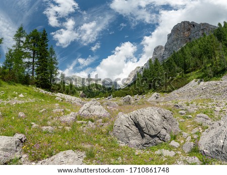 Similar – Der Weg zum Wetterstein