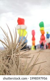 Seven Magic Mountains In Las Vegas, Nevada