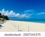 Seven mile beach in Cayman Islands