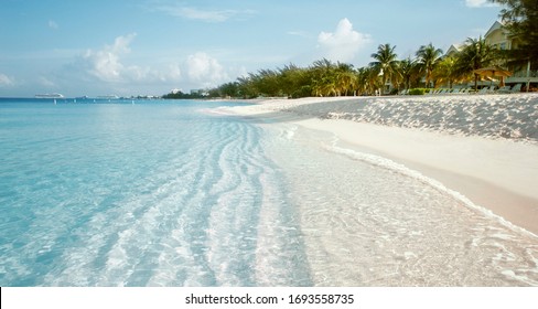 Seven Mile Beach On Grand Cayman Island, Cayman Islands