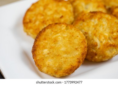 Several Rösti On A Plate