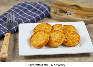 Several Rösti On A Plate