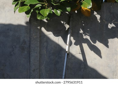 several shadows are formed from surrounding objects.
