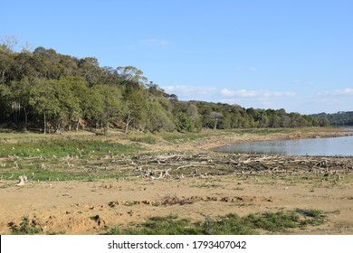 Severe Drought In One Of The Main Reservoir That Fuels Curitiba City, Paraná, Brazil - Passaúna Reservoir.