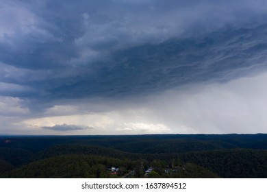 A Severe Thunderstorm And Rain In The Greater Sydney Basin